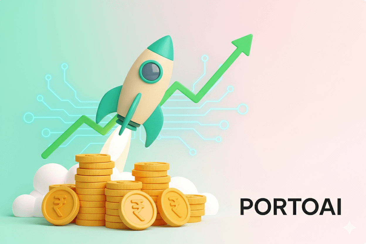 Machine learning models processing financial data for investment insights